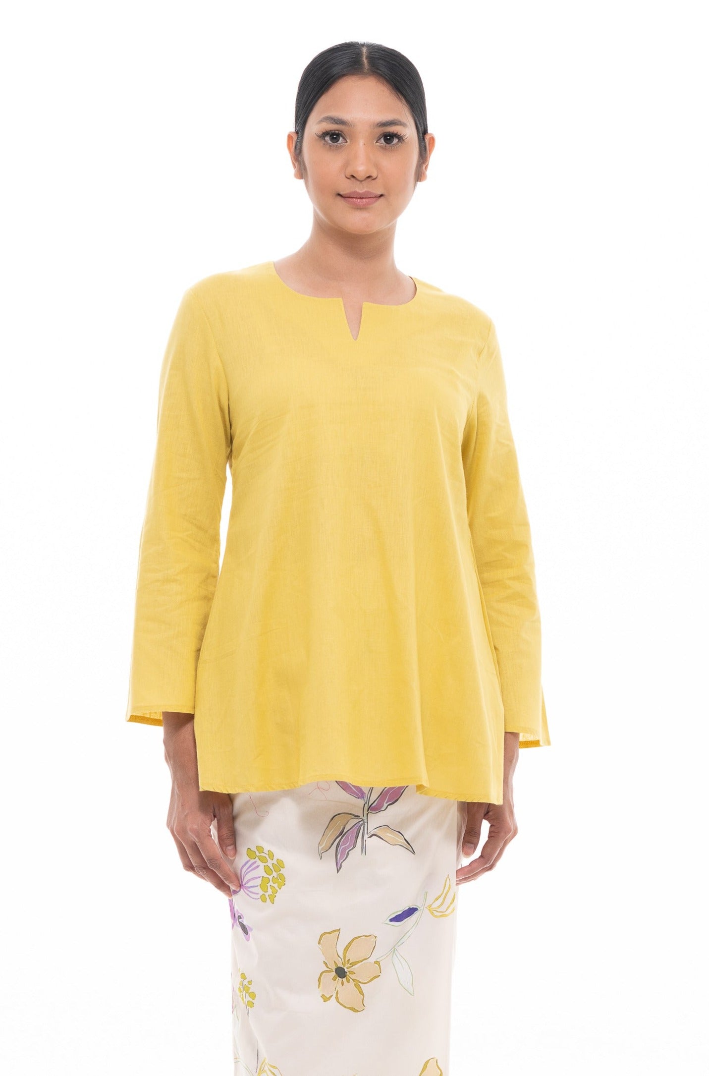 Norlida Top In Mustard
