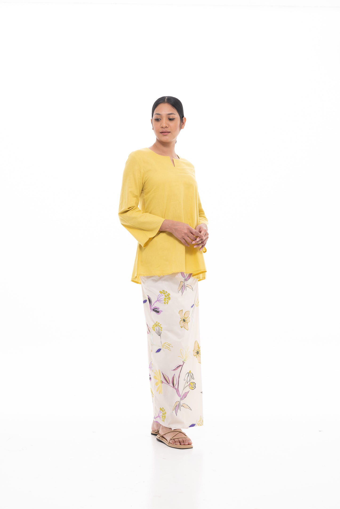 Norlida Top In Mustard
