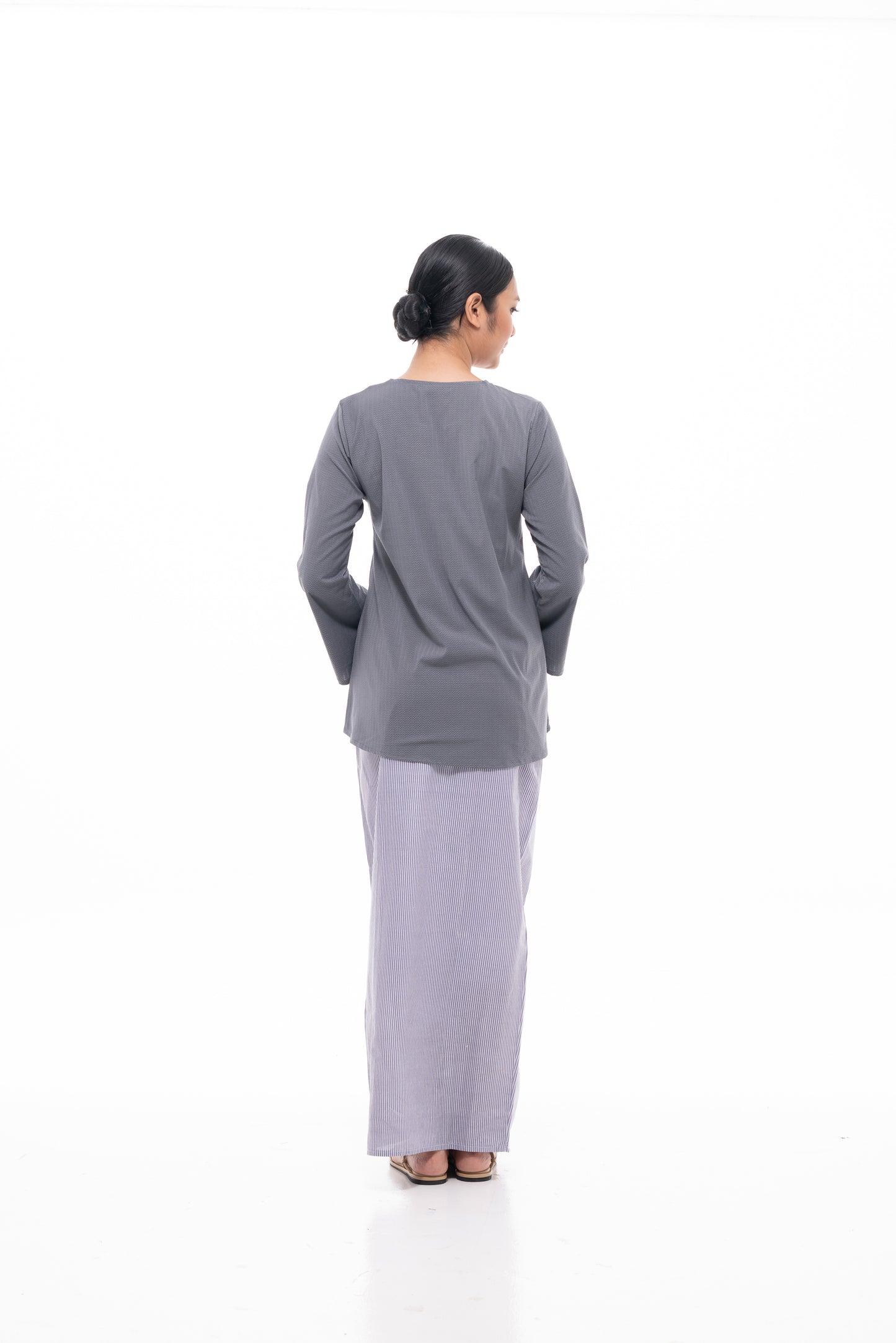 Junita Top in Grey