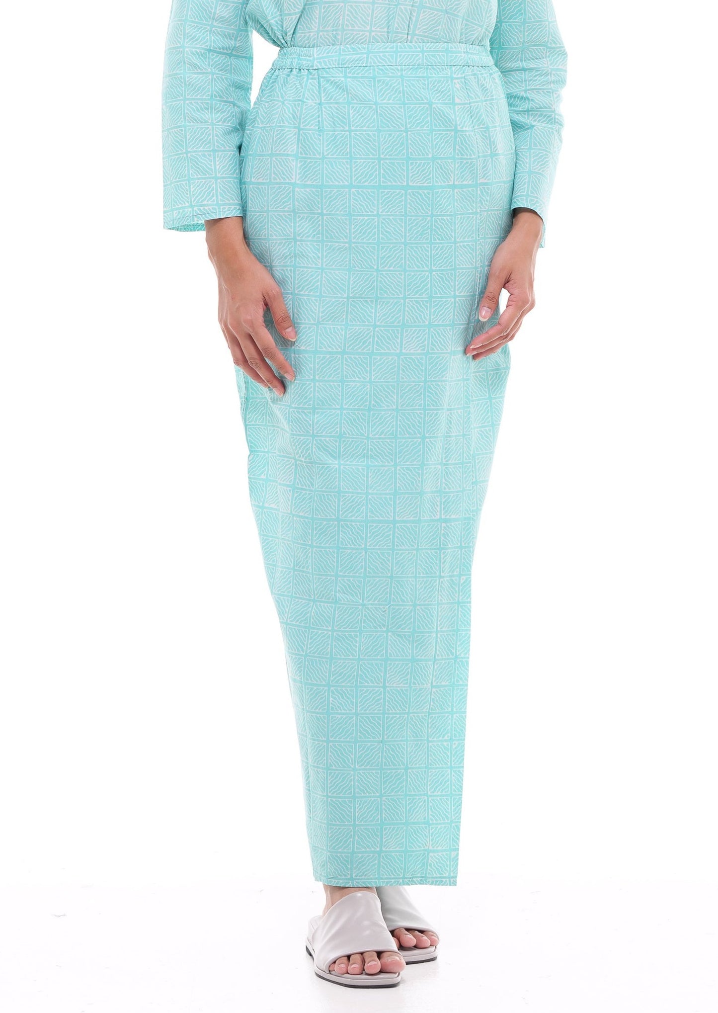 Jada Sarung in Turquoise