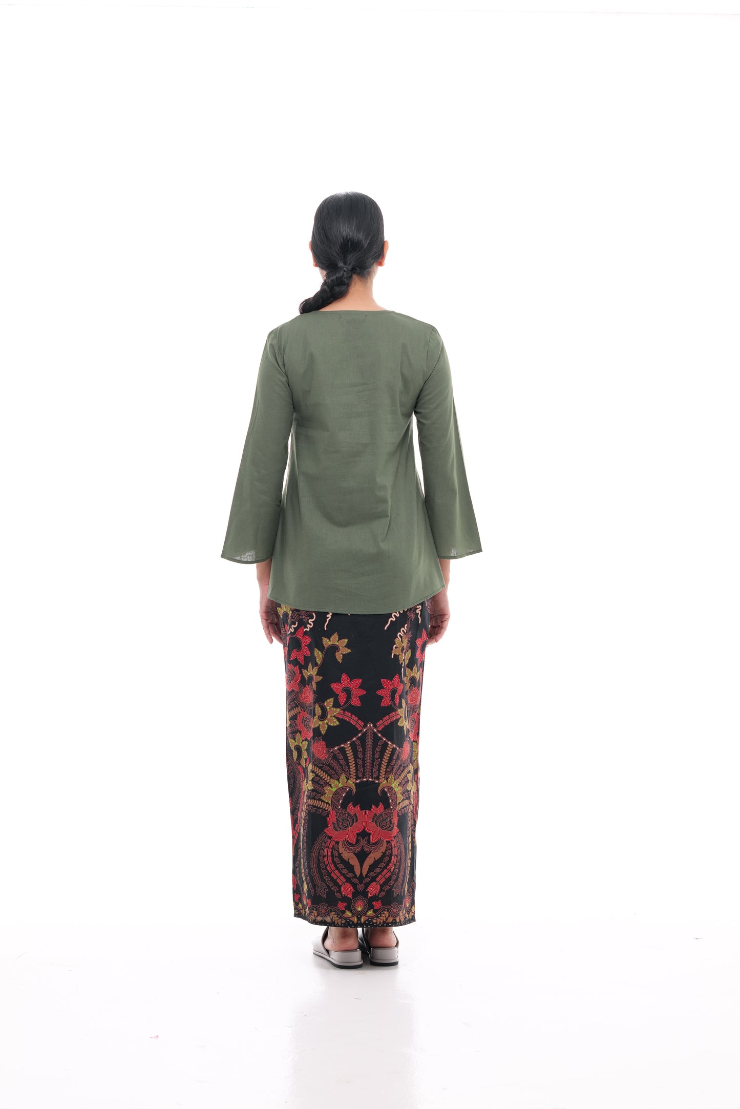 Norlida Top In Emerald Green