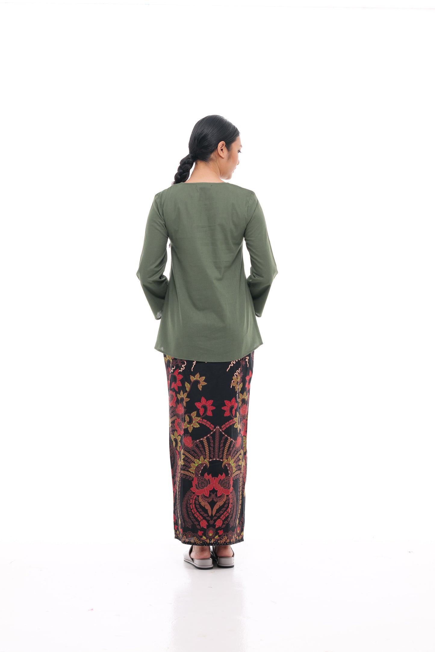 Norlida Top In Emerald Green