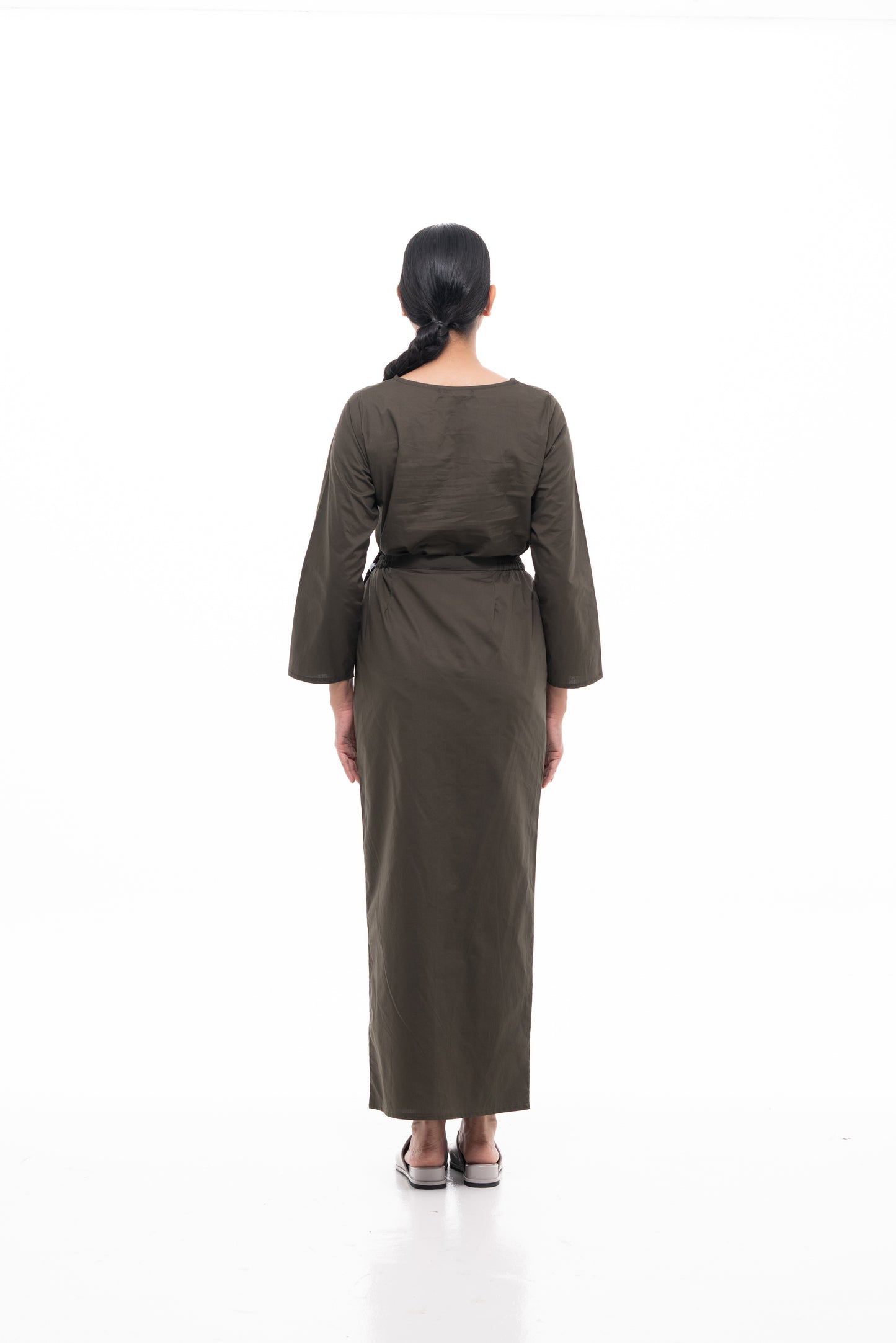 Nabilah Sarung in Emerald Green