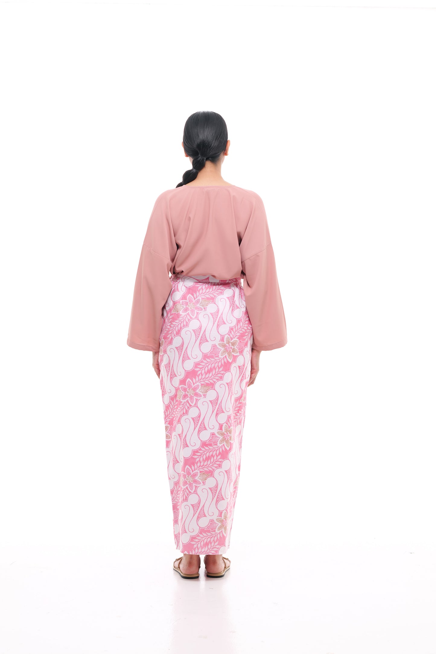 Elora Sarung in Pink