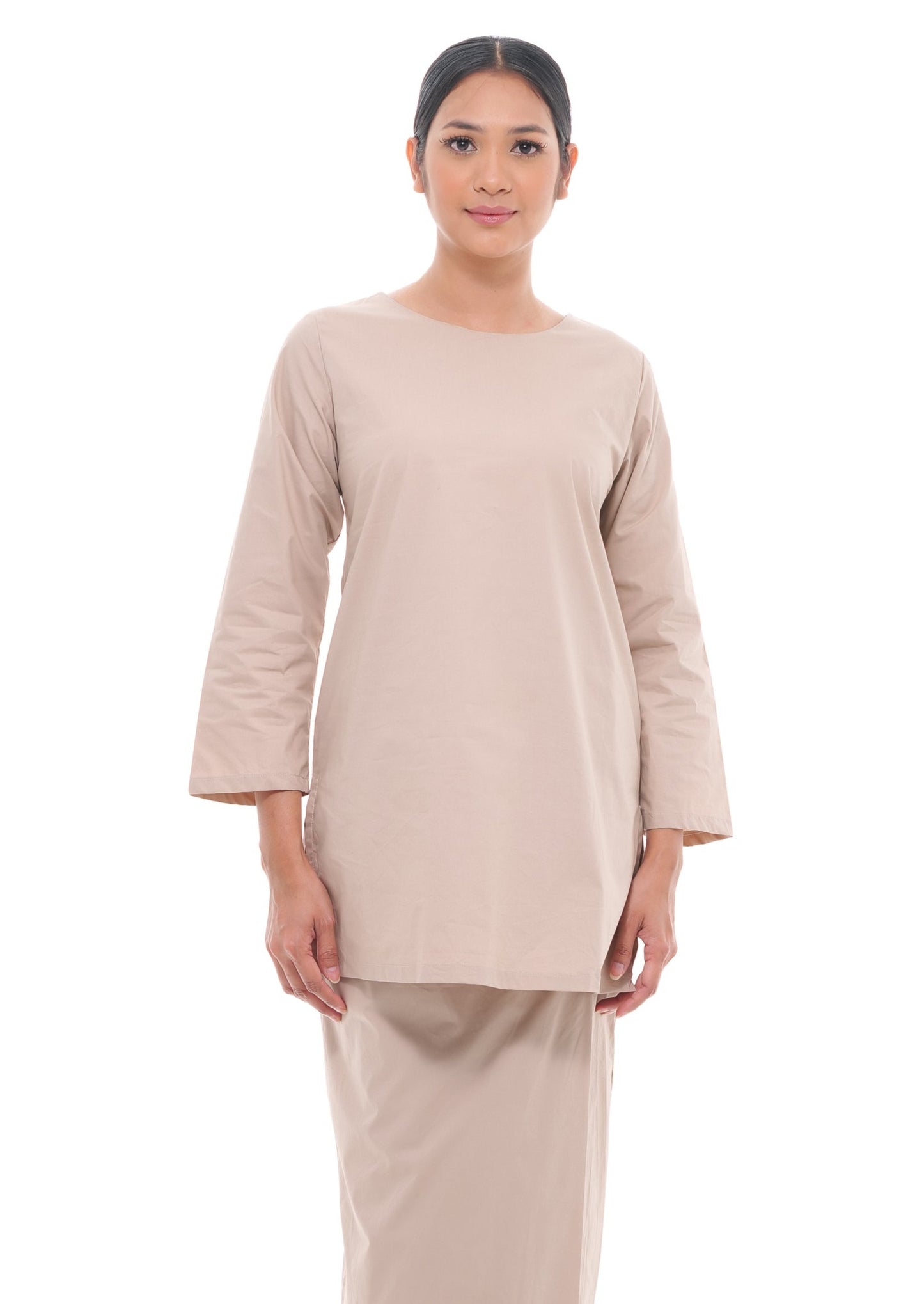 Nabilah Kurung in Khaki