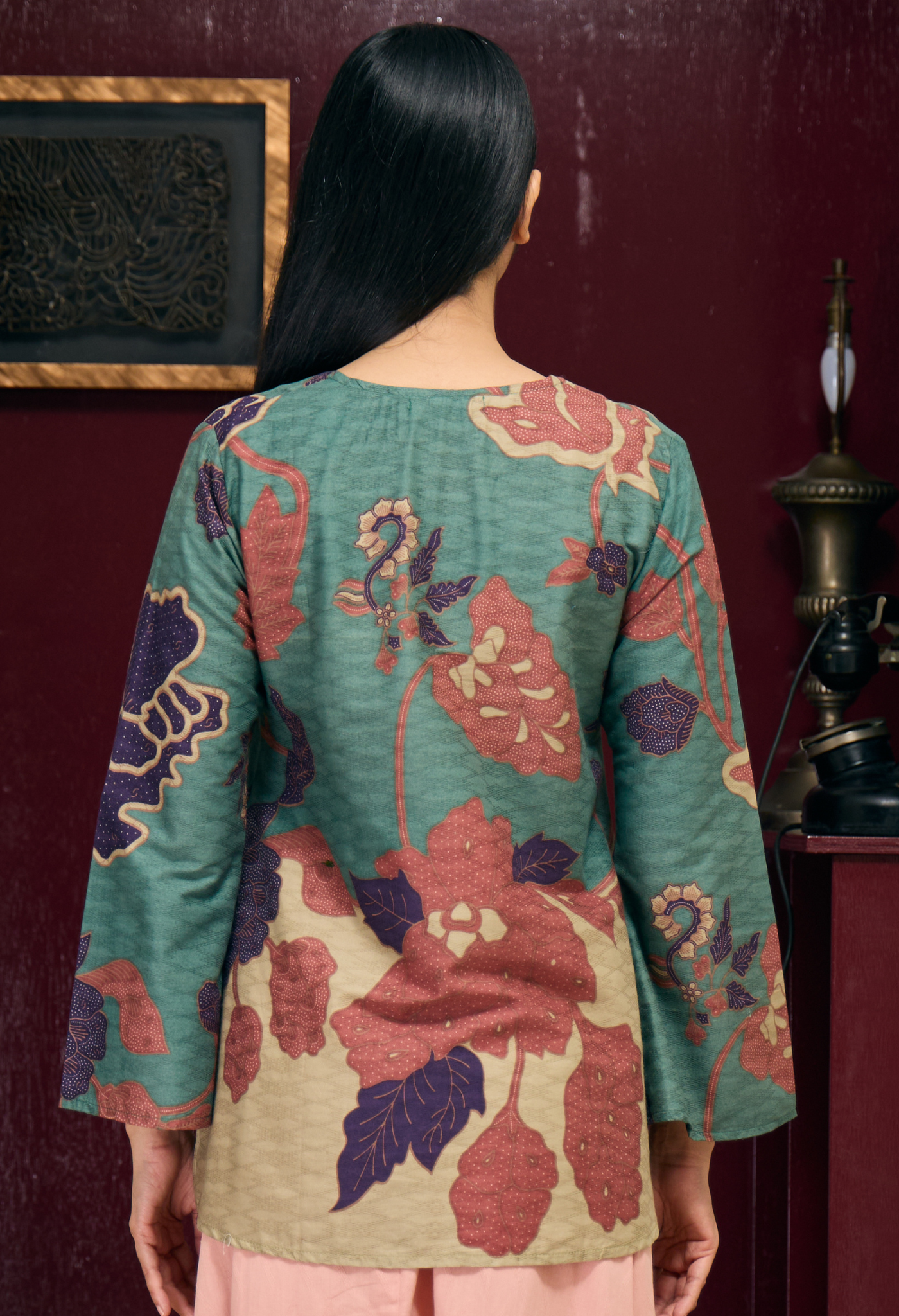 Dila Top in Green