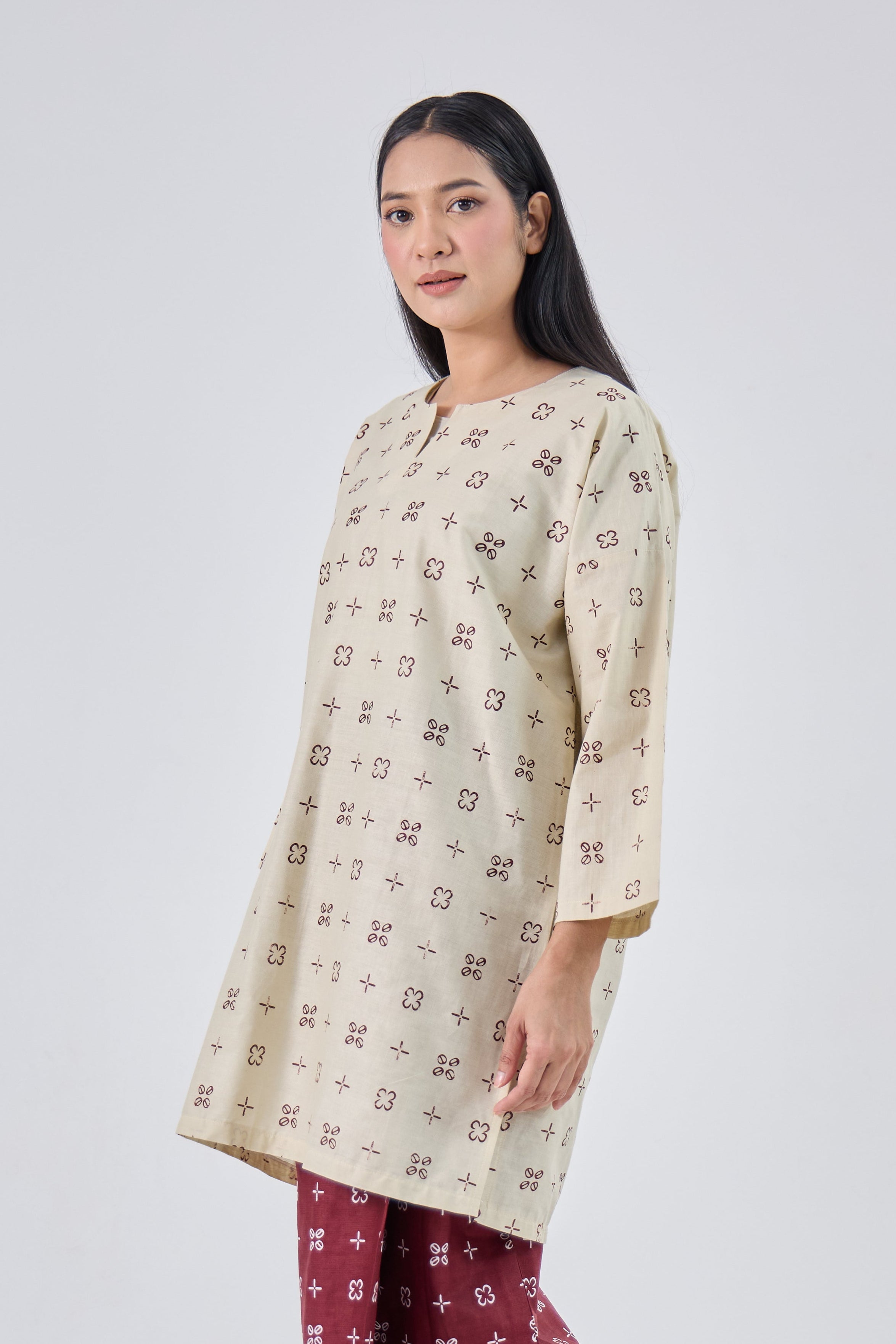 Murni Oversized Midi Top