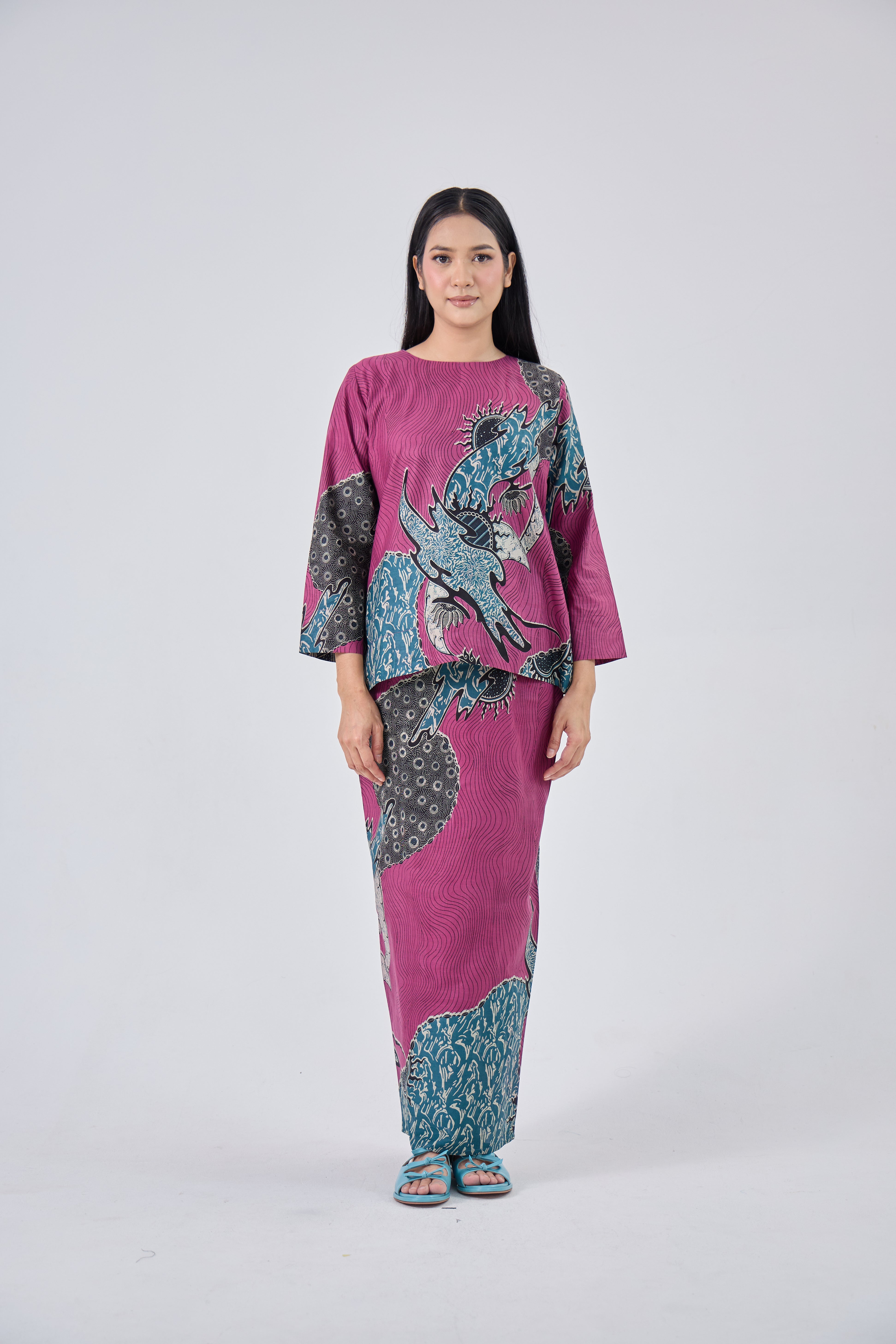 Madiha in Fuschia