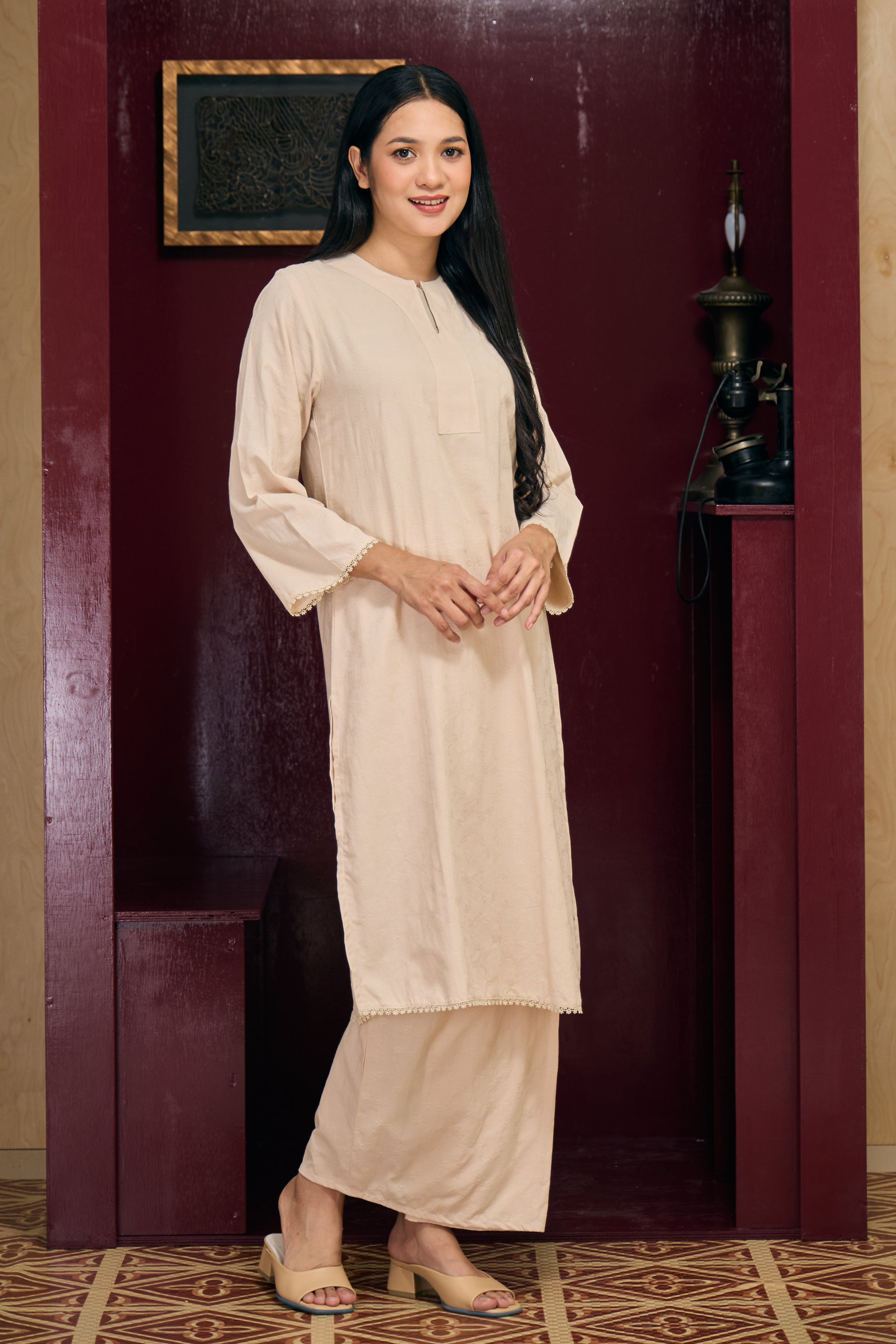 Liana Tunic in Cream