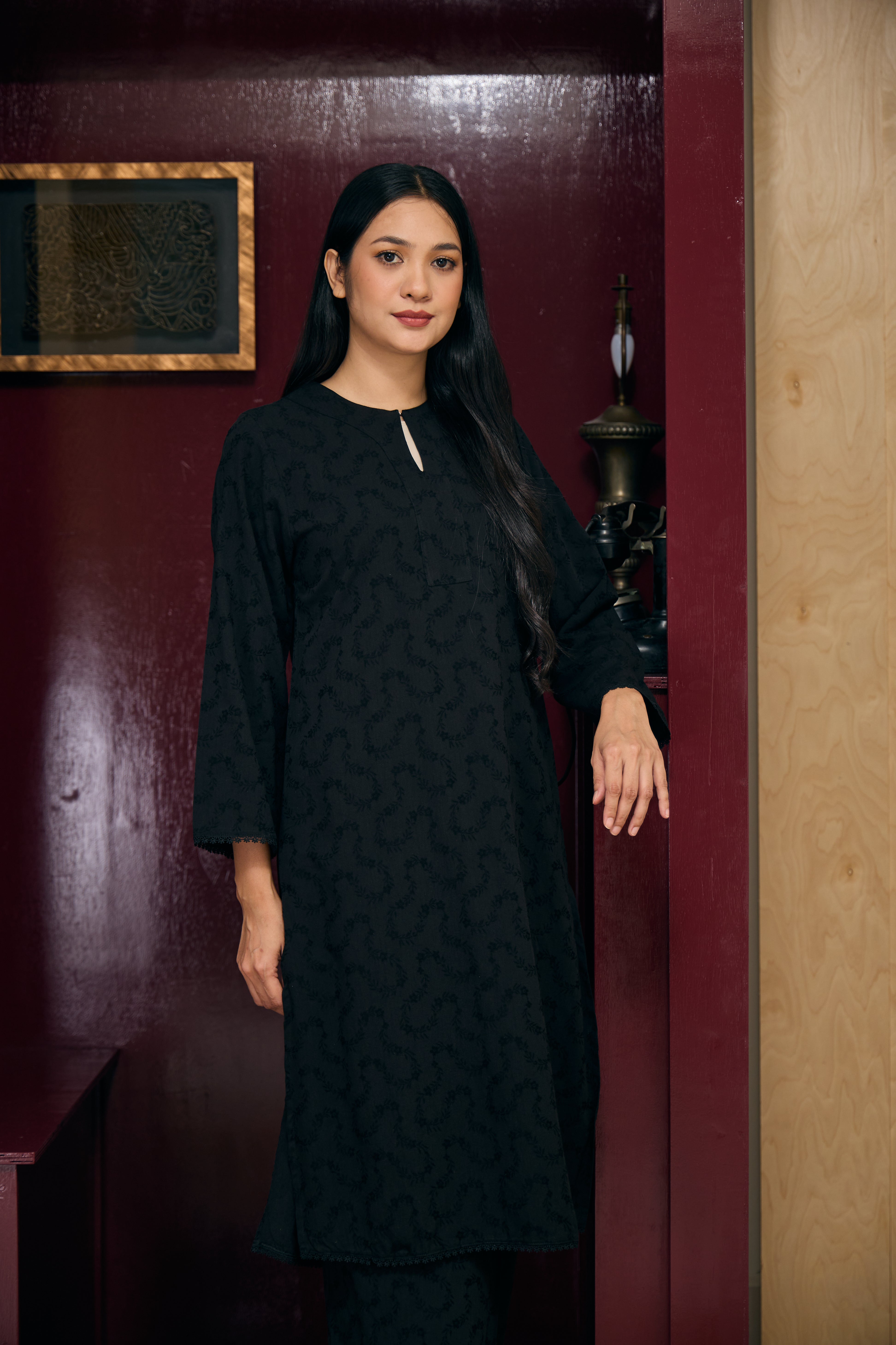 Liana Tunic in Black