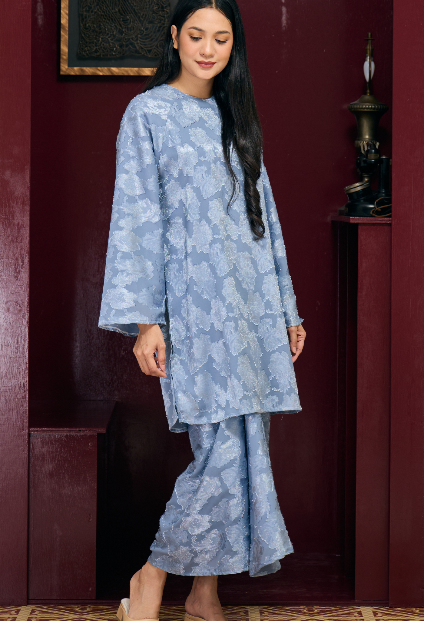 Lane in Blue