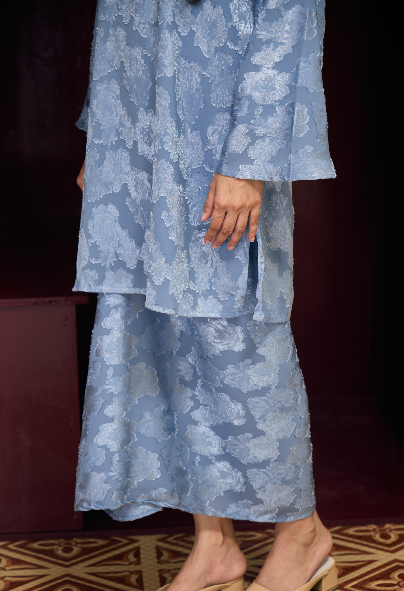 Lane in Blue