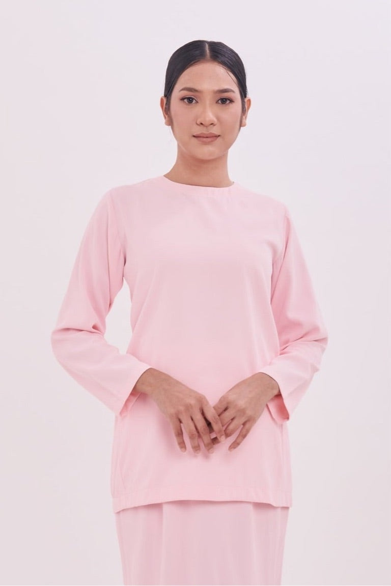 Edza Blouse in Pink