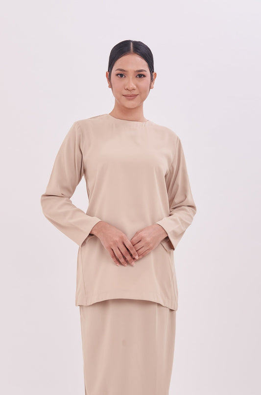 Edza Blouse in Khaki