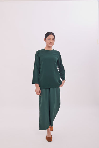 Edza Blouse in Green