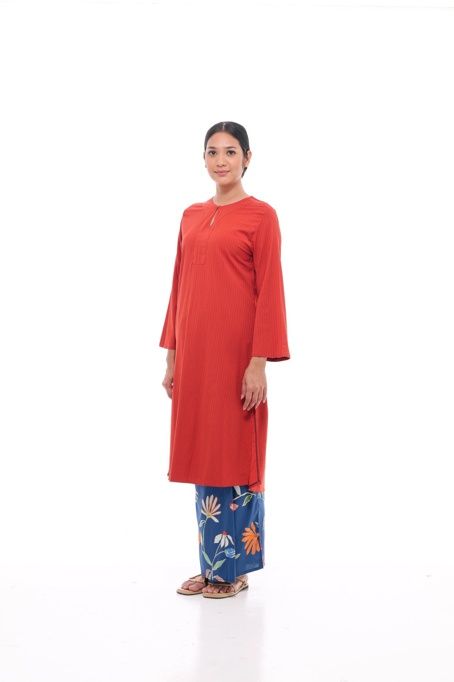 Junita Tunic in Terracotta