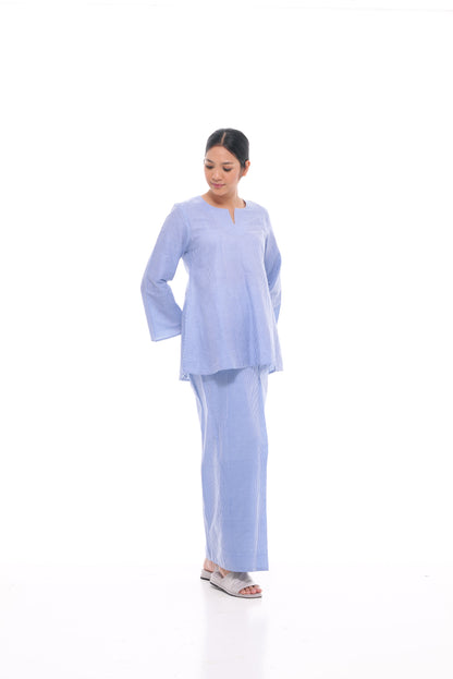 Janya Top in Blue