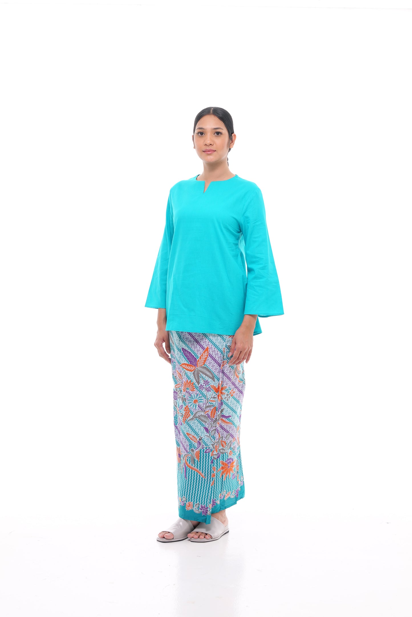 Norlida Top in Turquoise