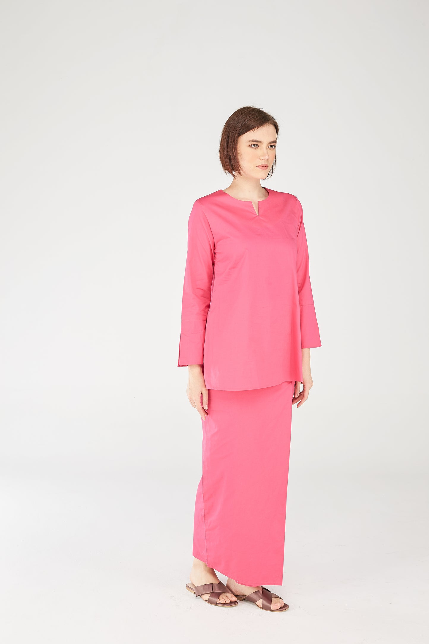 Noriza Top in Royal Pink