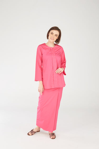 Maryam Blouse in Royal Pink