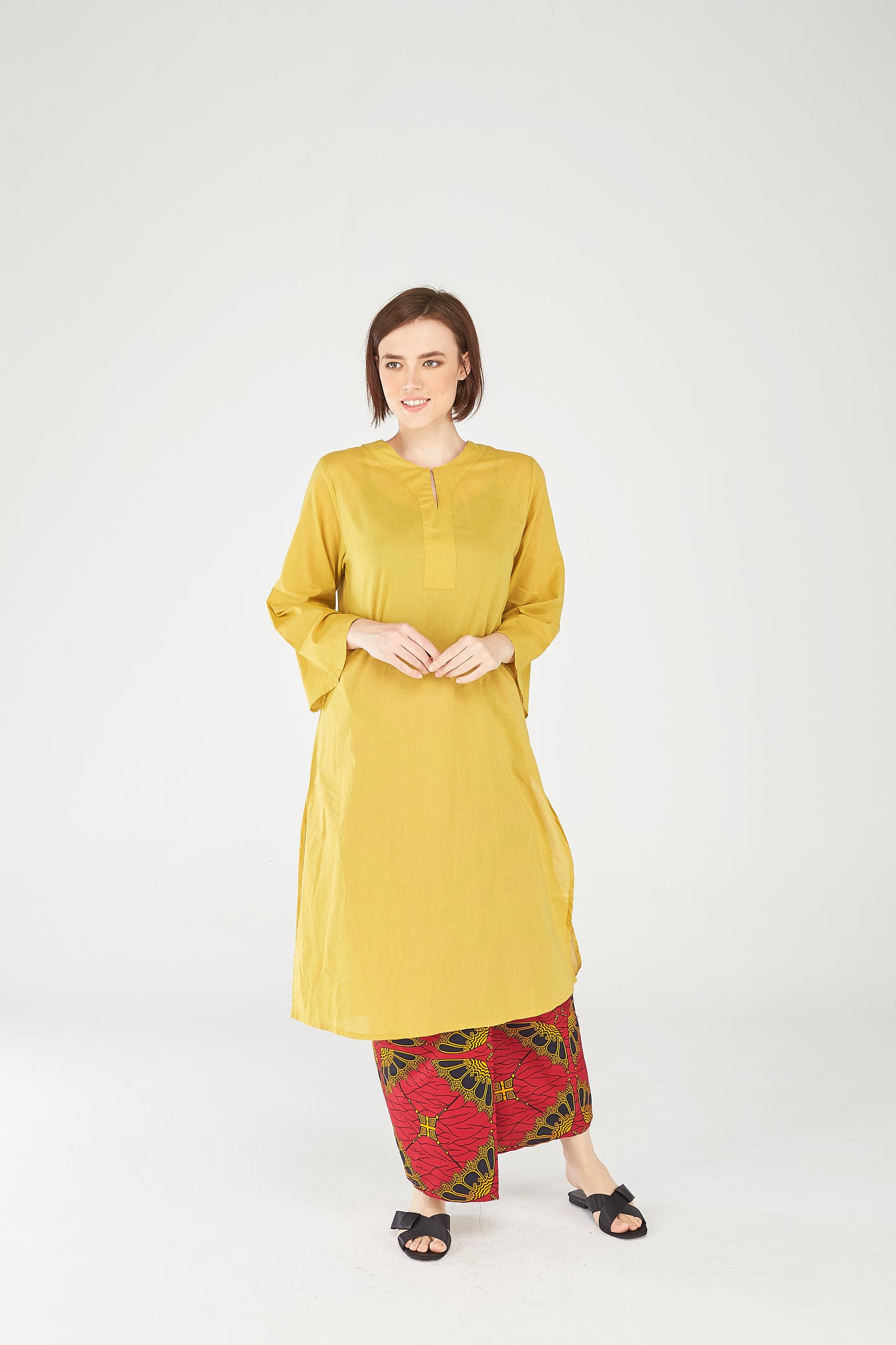 Fatimah Tunic in Yellow