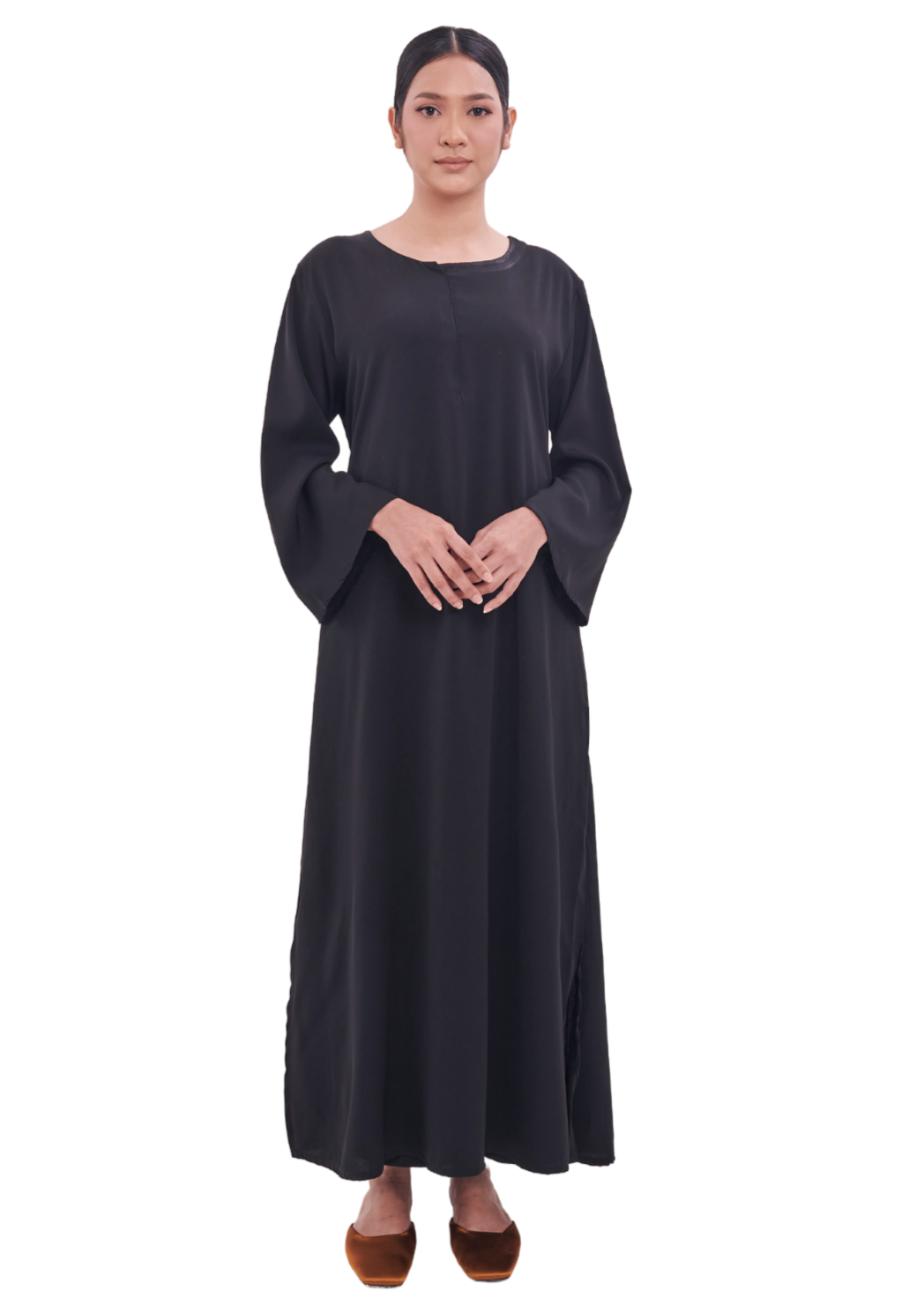 Edza Maxi Dress in Black