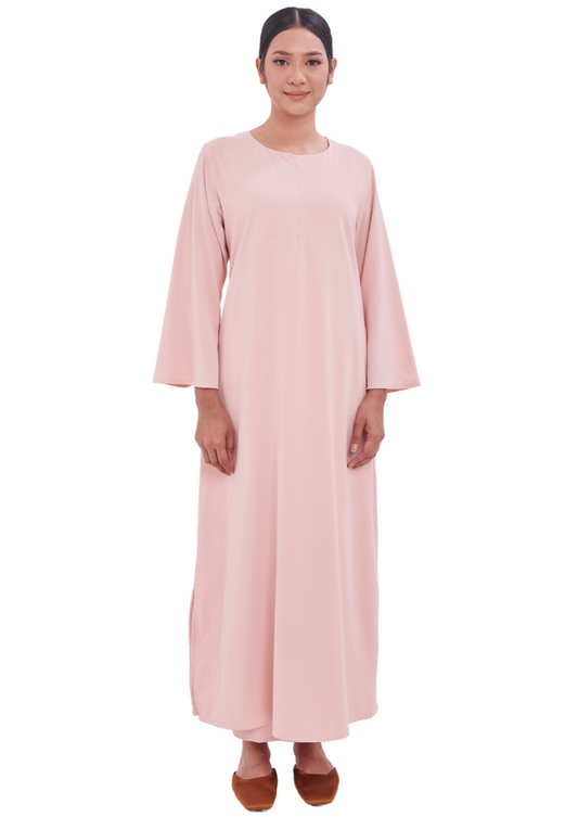 Edza Maxi Dress in Pink